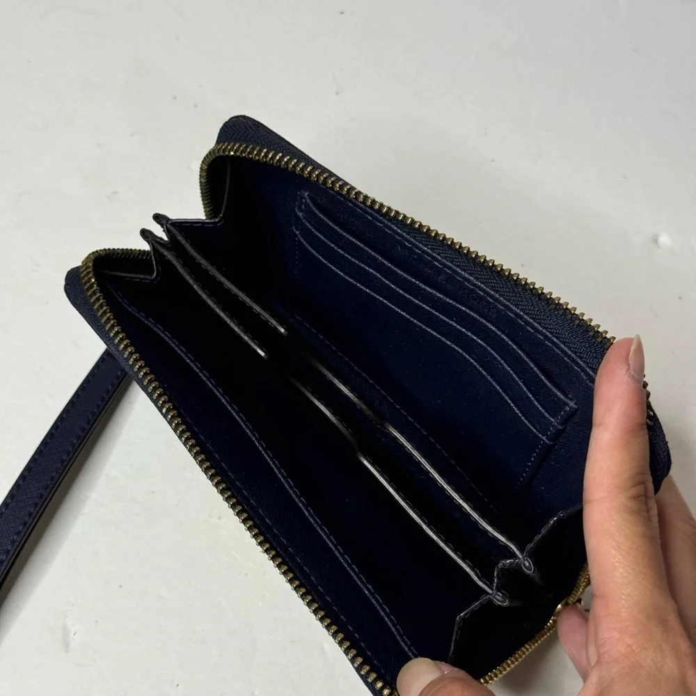Michael Kors Saffiano Leather Multifunctional Wallet Wristlet